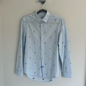 Kenzo slim fit button down shirt.